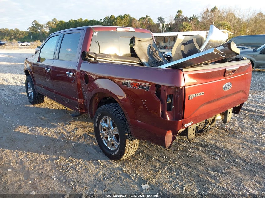 2017 Ford F-150 VIN 1FTEW1EP6HFA79280 IAAI salvage auction — FRONT END, Salvage Title, sold $6,200 on 2026-07-18 (photo 3)