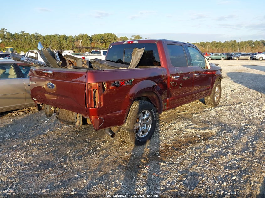 2017 Ford F-150 VIN 1FTEW1EP6HFA79280 IAAI salvage auction — FRONT END, Salvage Title, sold $6,200 on 2026-07-18 (photo 4)