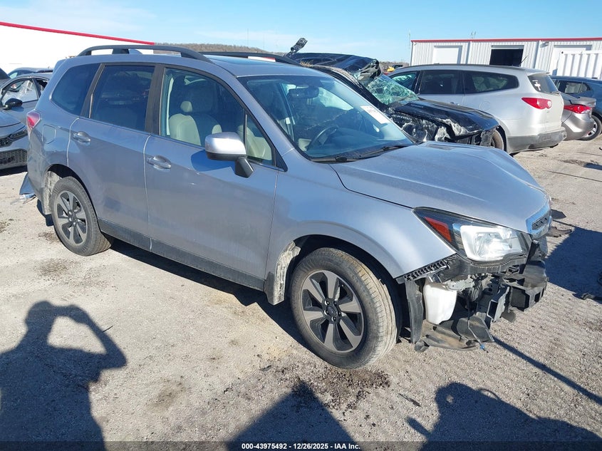 2017 Subaru Forester VIN JF2SJAJC9HH509510 IAAI salvage auction — FRONT END, Salvage (Oklahoma), sold $2,350 on 2026-07-26 (photo 1)