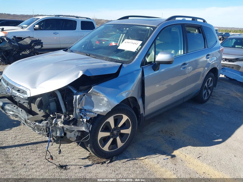 2017 Subaru Forester VIN JF2SJAJC9HH509510 IAAI salvage auction — FRONT END, Salvage (Oklahoma), sold $2,350 on 2026-07-26 (photo 2)
