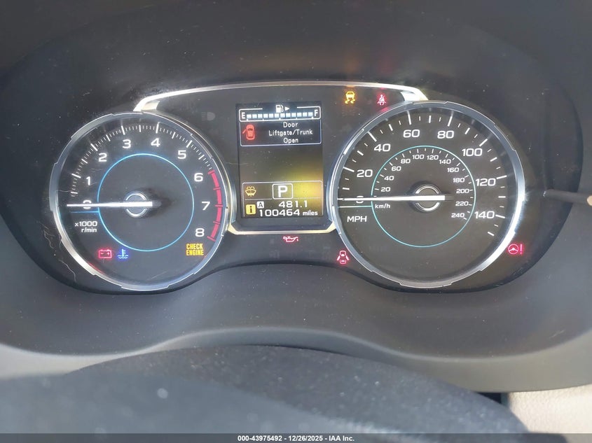 2017 Subaru Forester VIN JF2SJAJC9HH509510 IAAI salvage auction — FRONT END, Salvage (Oklahoma), sold $2,350 on 2026-07-26 (photo 7)