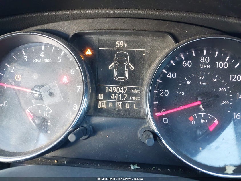 2015 Nissan Rogue VIN JN8AS5MV2FW256748 IAAI salvage auction — NORMAL WEAR, Regular (Nevada), sold $125 on 2026-07-10 (photo 7)