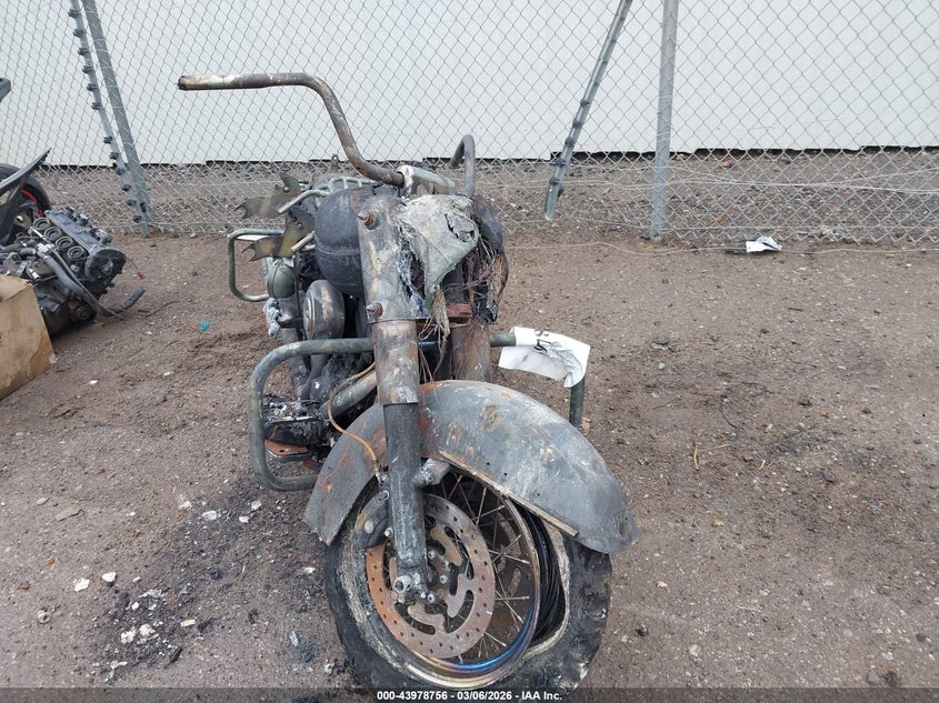 2013 Harley-davidson Road king VIN 1HD1FRM19DB660511 IAAI salvage auction — TOTAL BURN, Junk (Oklahoma), sold $25 on 2026-07-08 (photo 5)