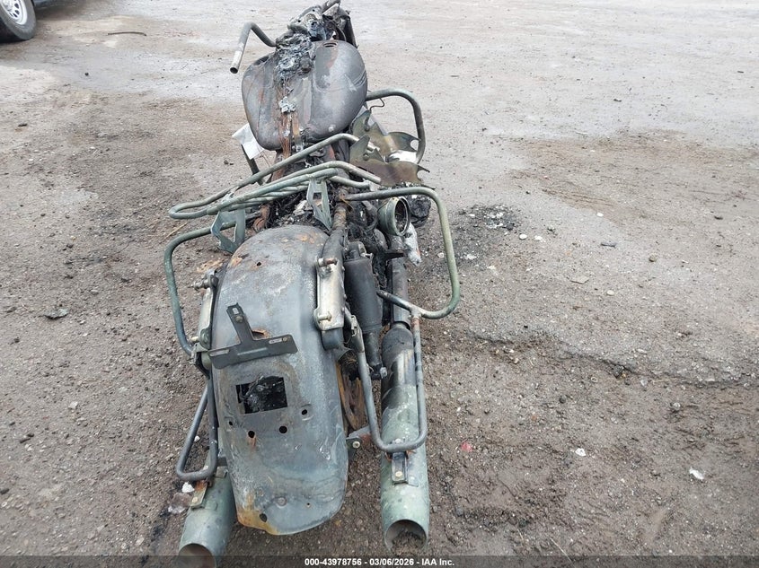 2013 Harley-davidson Road king VIN 1HD1FRM19DB660511 IAAI salvage auction — TOTAL BURN, Junk (Oklahoma), sold $25 on 2026-07-08 (photo 6)