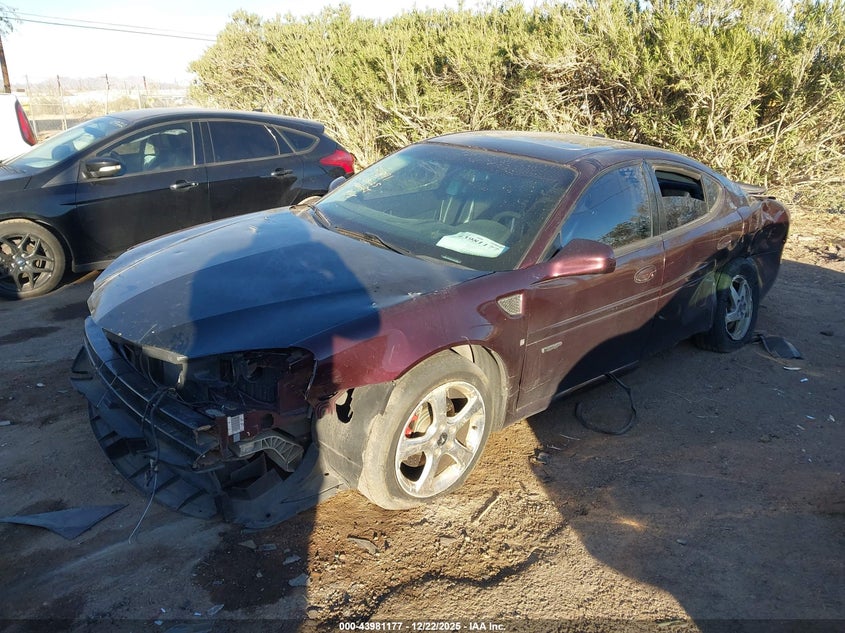2006 Pontiac Grand prix VIN 2G2WC58C461104392 IAAI salvage auction — ALL OVER, Salvage (Arizona), sold $250 on 2026-07-23 (photo 2)