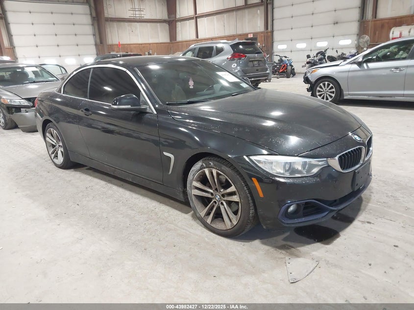 2015 BMW 4er VIN WBA3T1C58FP819787 IAAI salvage auction — VANDALISM, Mv-907A (New York), sold $1,650 on 2026-08-19 (photo 1)