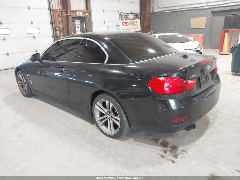 2015 BMW 4er VIN WBA3T1C58FP819787 IAAI salvage auction — VANDALISM, Mv-907A (New York), sold $1,650 on 2026-08-19 (photo 3)