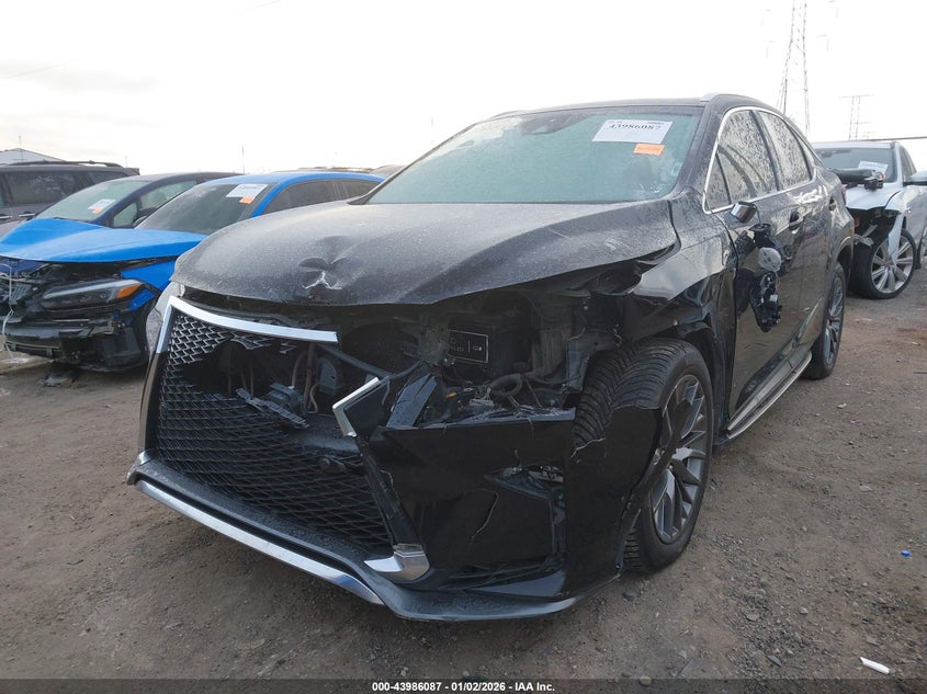 2017 Lexus Rx 350 VIN 2T2BZMCA9HC085962 IAAI salvage auction — FRONT END, Clear (Indiana), sold $9,900 on 2026-07-26 (photo 6)