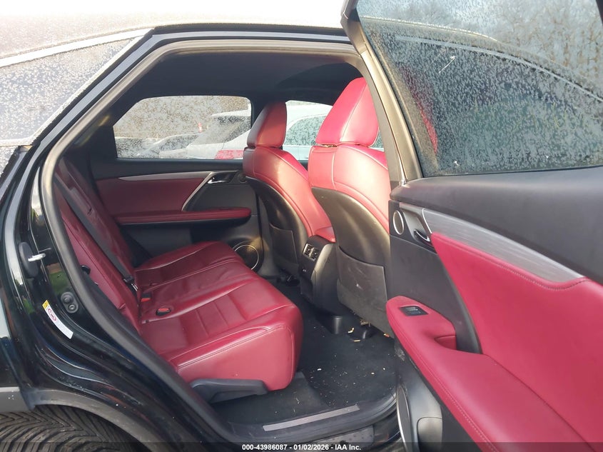 2017 Lexus Rx 350 VIN 2T2BZMCA9HC085962 IAAI salvage auction — FRONT END, Clear (Indiana), sold $9,900 on 2026-07-26 (photo 8)