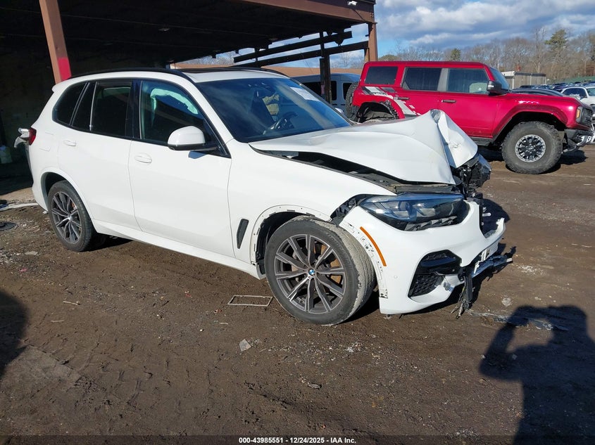2022 BMW X5 VIN 5UXCR6C01N9J47625 IAAI salvage auction — FRONT END, Salvage Title, sold $15,000 on 2026-07-21 (photo 1)