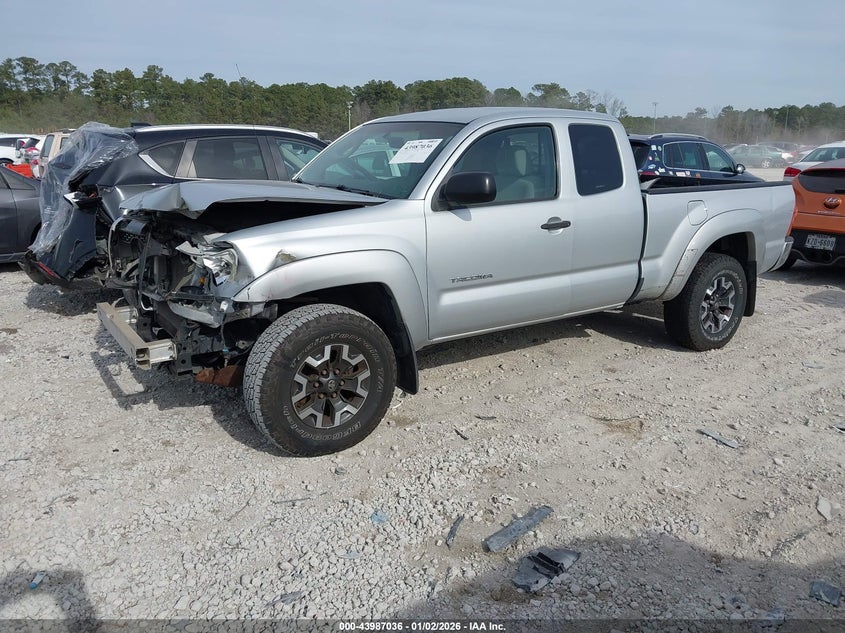 2006 Toyota Tacoma VIN 5TEUU42NX6Z228182 IAAI salvage auction — LEFT FRONT, Salvage (North Carolina), sold $3,500 on 2026-07-31 (photo 2)