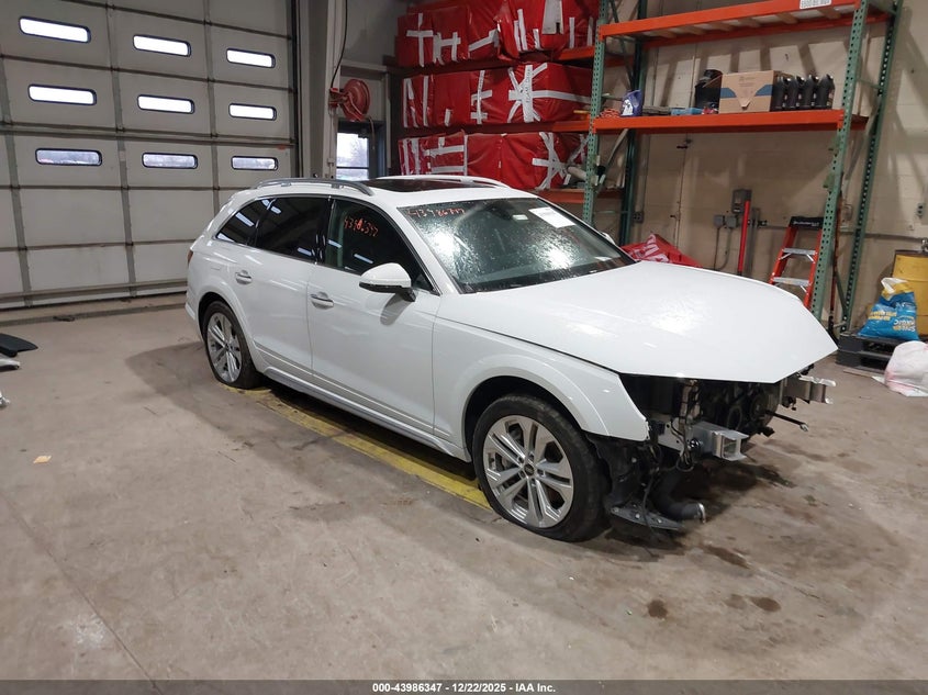 2024 Audi A4 allroad VIN WA18ABF40RA004749 — IAAI salvage auction photo