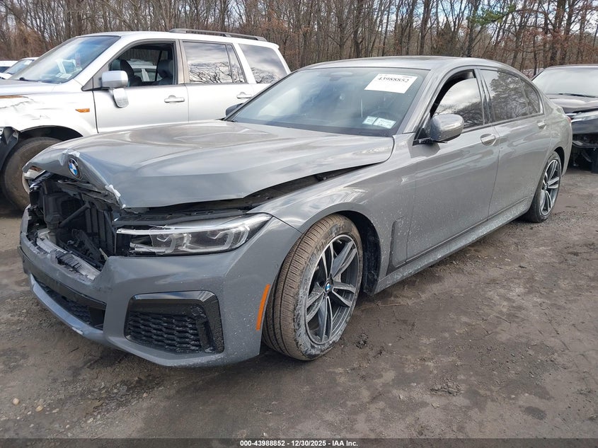 2020 BMW 7 series VIN WBA7U2C07LGJ59780 IAAI salvage auction — FRONT END, Mv-907A (New York), sold $17,600 on 2026-08-01 (photo 2)