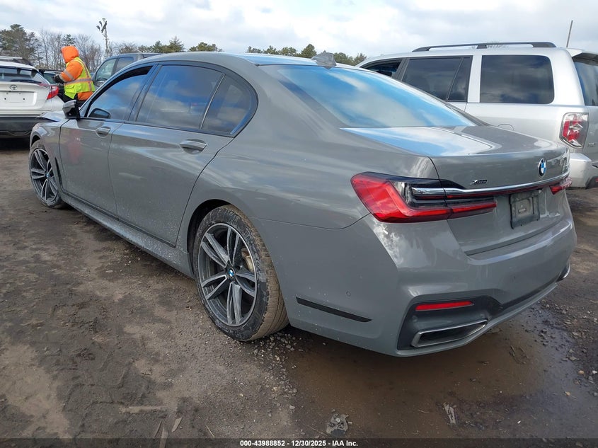 2020 BMW 7 series VIN WBA7U2C07LGJ59780 IAAI salvage auction — FRONT END, Mv-907A (New York), sold $17,600 on 2026-08-01 (photo 3)
