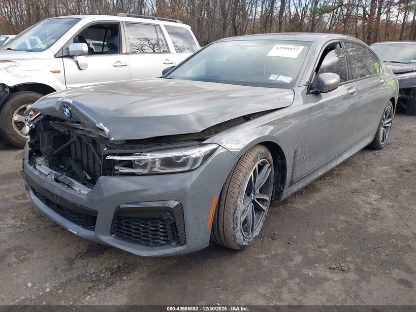 2020 BMW 7 series VIN WBA7U2C07LGJ59780 IAAI salvage auction — FRONT END, Mv-907A (New York), sold $17,600 on 2026-08-01 (photo 6)