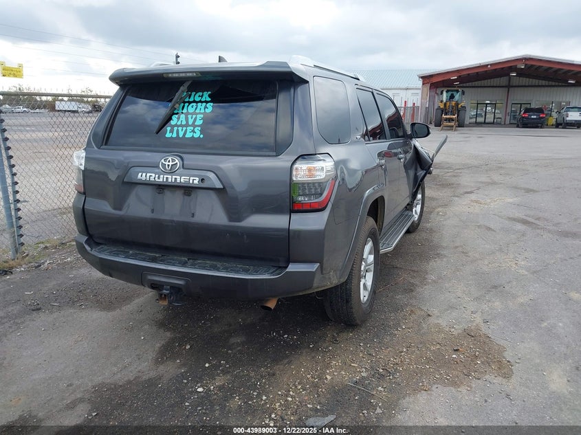 2016 Toyota 4runner VIN JTEZU5JR4G5128756 IAAI salvage auction — RIGHT FRONT, Salvage Title, sold $7,550 on 2026-07-20 (photo 4)