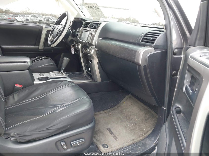 2016 Toyota 4runner VIN JTEZU5JR4G5128756 IAAI salvage auction — RIGHT FRONT, Salvage Title, sold $7,550 on 2026-07-20 (photo 5)