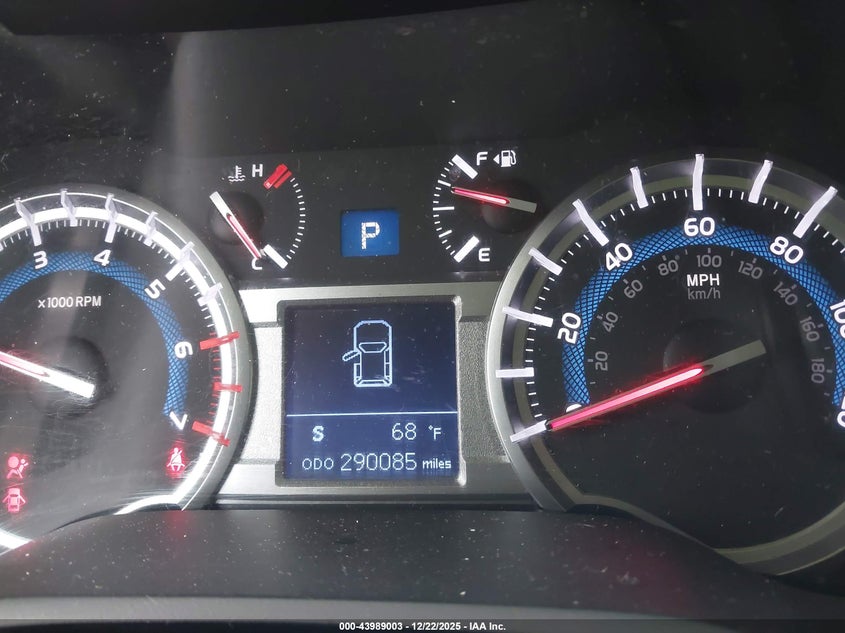 2016 Toyota 4runner VIN JTEZU5JR4G5128756 IAAI salvage auction — RIGHT FRONT, Salvage Title, sold $7,550 on 2026-07-20 (photo 7)