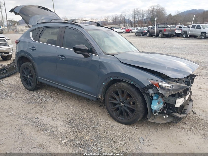 2021 Mazda Cx-5 VIN JM3KFBCM3M0433858 IAAI salvage auction — FRONT END, Salvage Title, sold $5,350 on 2026-07-17 (photo 1)