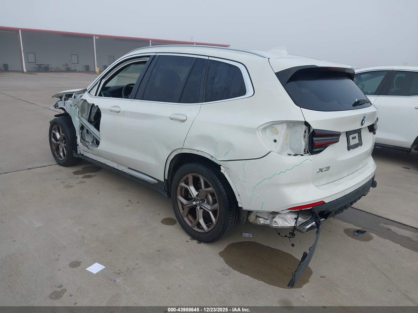 2024 BMW X3 VIN 5UX43DP07R9V46677 IAAI salvage auction — LEFT SIDE, Original (Texas), sold $14,250 on 2026-07-10 (photo 3)
