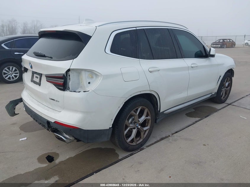 2024 BMW X3 VIN 5UX43DP07R9V46677 IAAI salvage auction — LEFT SIDE, Original (Texas), sold $14,250 on 2026-07-10 (photo 4)
