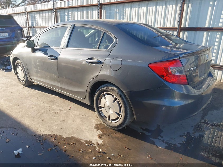 2012 Honda Civic VIN 2HGFB2F6XCH329107 IAAI salvage auction — FRONT END, Other, sold $450 on 2026-07-21 (photo 3)