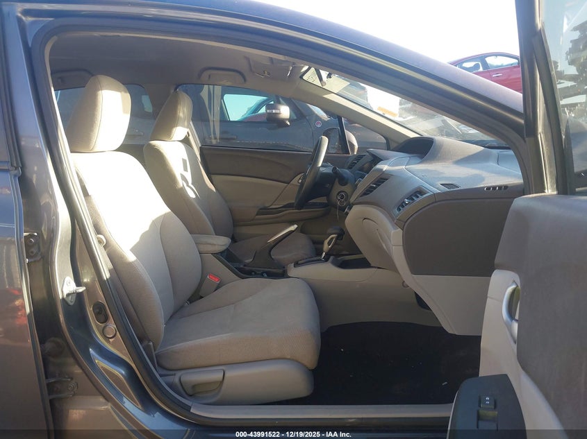 2012 Honda Civic VIN 2HGFB2F6XCH329107 IAAI salvage auction — FRONT END, Other, sold $450 on 2026-07-21 (photo 5)