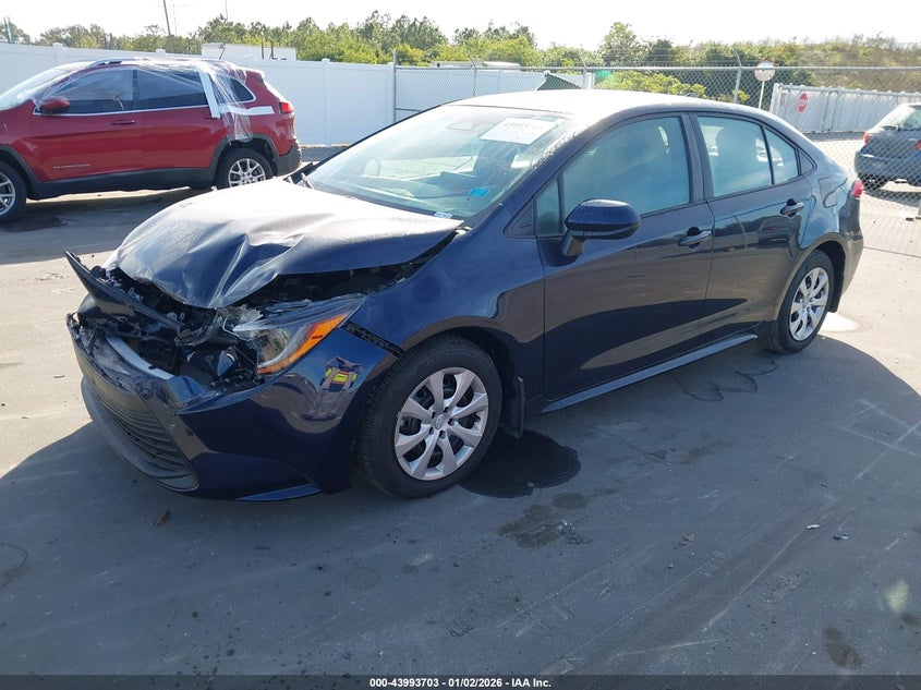 2025 Toyota Corolla VIN 5YFB4MDE8SP302851 IAAI salvage auction — FRONT END, Other, sold $5,500 on 2026-07-13 (photo 2)