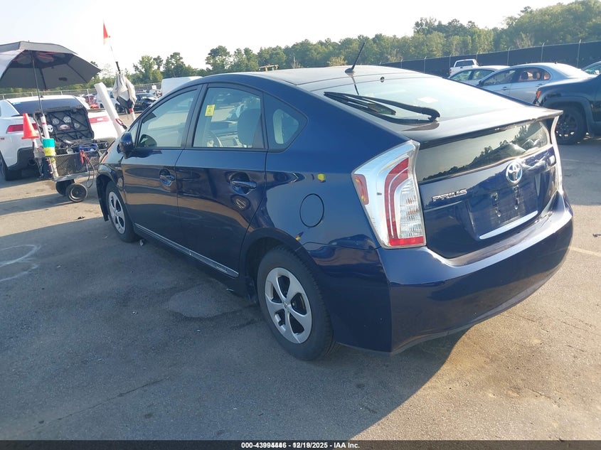 2012 Toyota Prius VIN JTDKN3DU8C1578421 IAAI salvage auction — LEFT FRONT, Salvage (Idaho), sold $3,400 on 2026-07-08 (photo 3)