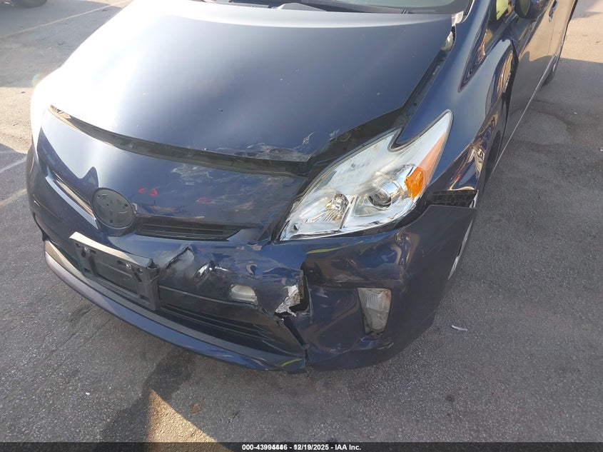 2012 Toyota Prius VIN JTDKN3DU8C1578421 IAAI salvage auction — LEFT FRONT, Salvage (Idaho), sold $3,400 on 2026-07-08 (photo 6)