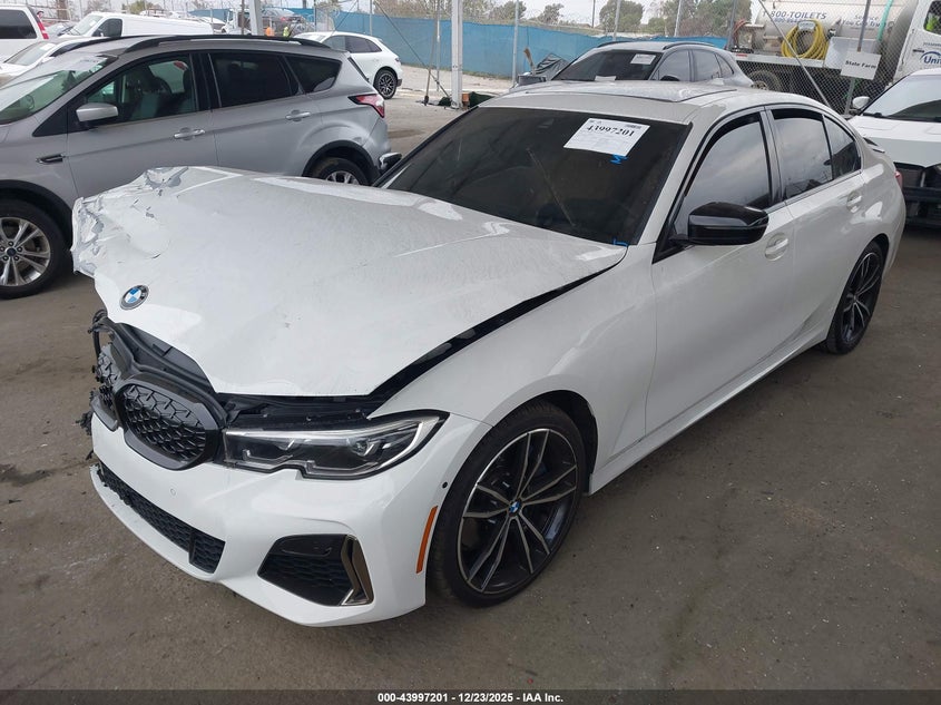 2020 BMW 3 series VIN WBA5U7C07LFH58420 IAAI salvage auction — FRONT END, Other, sold $14,100 on 2026-07-15 (photo 2)
