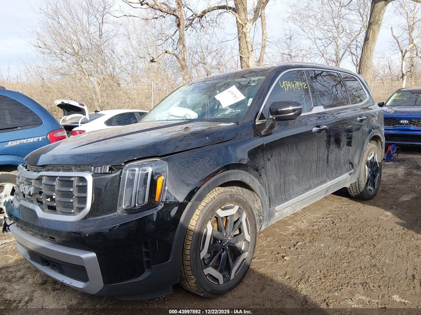 2023 Kia Telluride VIN 5XYP64GC6PG362228 IAAI salvage auction — FRONT END, Salvage (Indiana), sold $5,500 on 2026-07-10 (photo 2)