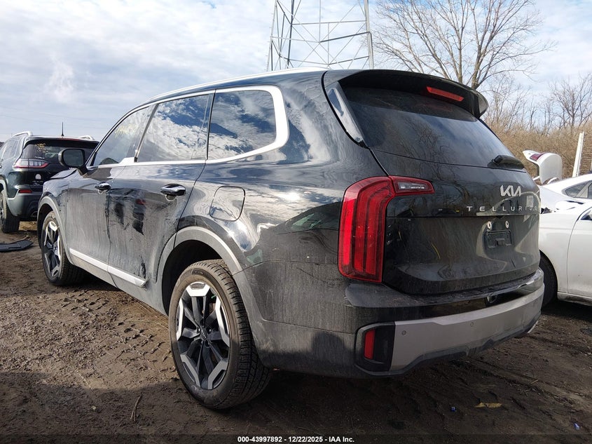 2023 Kia Telluride VIN 5XYP64GC6PG362228 IAAI salvage auction — FRONT END, Salvage (Indiana), sold $5,500 on 2026-07-10 (photo 3)