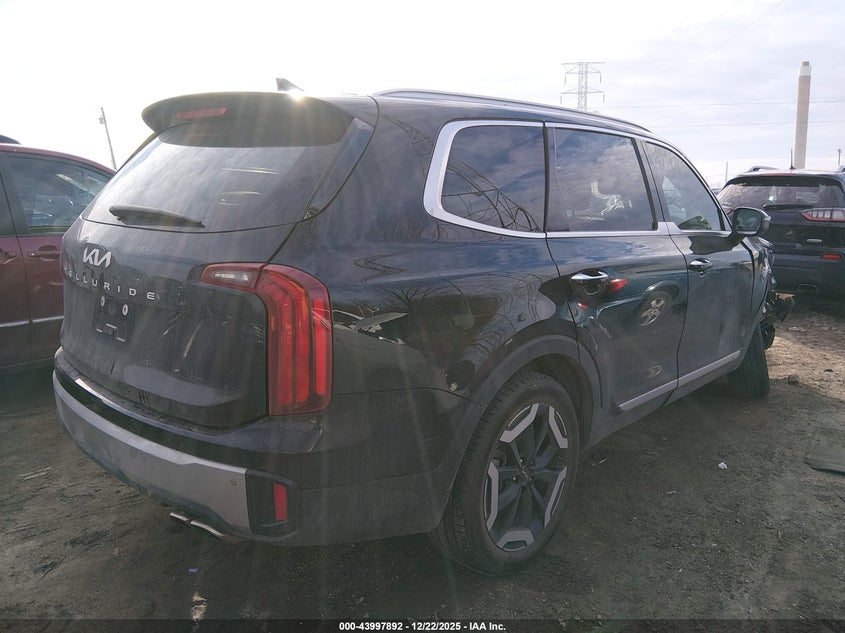 2023 Kia Telluride VIN 5XYP64GC6PG362228 IAAI salvage auction — FRONT END, Salvage (Indiana), sold $5,500 on 2026-07-10 (photo 4)