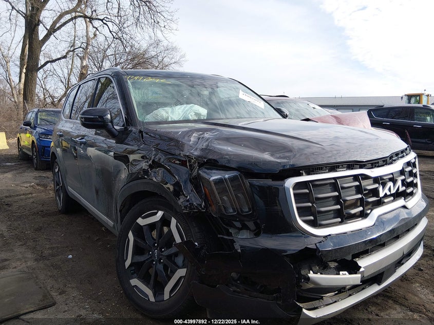 2023 Kia Telluride VIN 5XYP64GC6PG362228 IAAI salvage auction — FRONT END, Salvage (Indiana), sold $5,500 on 2026-07-10 (photo 6)