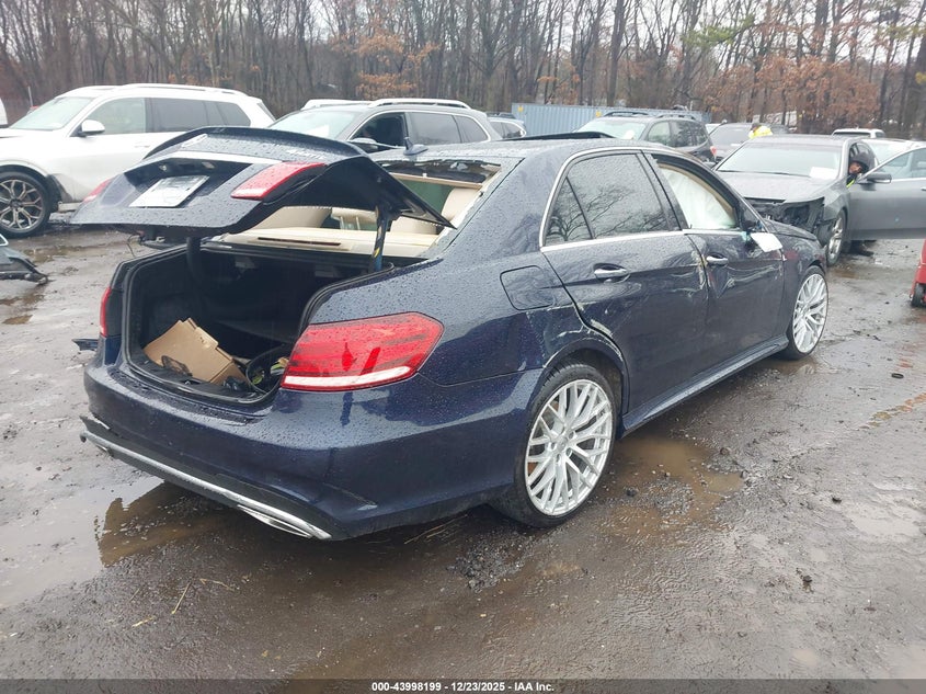 2016 Mercedes-benz E-klasse VIN WDDHF8JB3GB172057 IAAI salvage auction — FRONT & REAR, Salvage (Idaho), sold $800 on 2026-08-11 (photo 4)