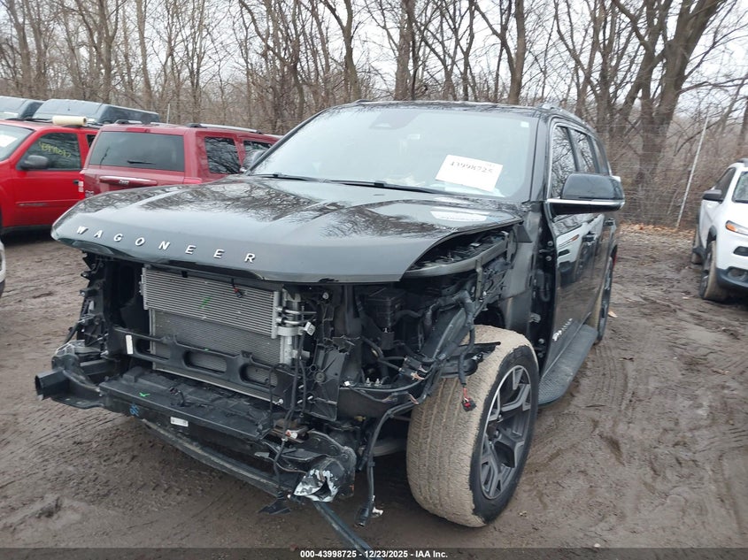 2023 Jeep Grand wagoneer VIN 1C4SJVDPXPS501292 IAAI salvage auction — FRONT END, Salvage (Indiana), sold $18,800 on 2026-09-21 (photo 2)