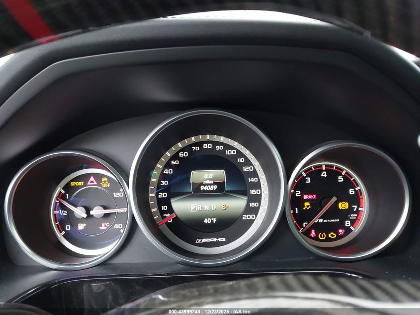 2014 Mercedes-benz E-klasse amg VIN WDDHF7GB5EA910722 IAAI salvage auction — FRONT END, Salvage Title, sold $12,800 on 2026-08-17 (photo 7)
