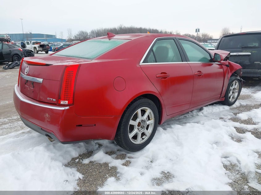 2009 Cadillac Cts VIN 1G6DF577690130753 IAAI salvage auction — RIGHT FRONT, Junk Bill Of Sale Mv2459 (Wisconsin), sold $350 on 2026-07-09 (photo 4)