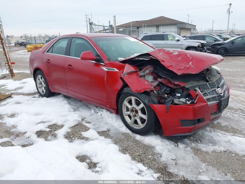 2009 Cadillac Cts VIN 1G6DF577690130753 IAAI salvage auction — RIGHT FRONT, Junk Bill Of Sale Mv2459 (Wisconsin), sold $350 on 2026-07-09 (photo 1)