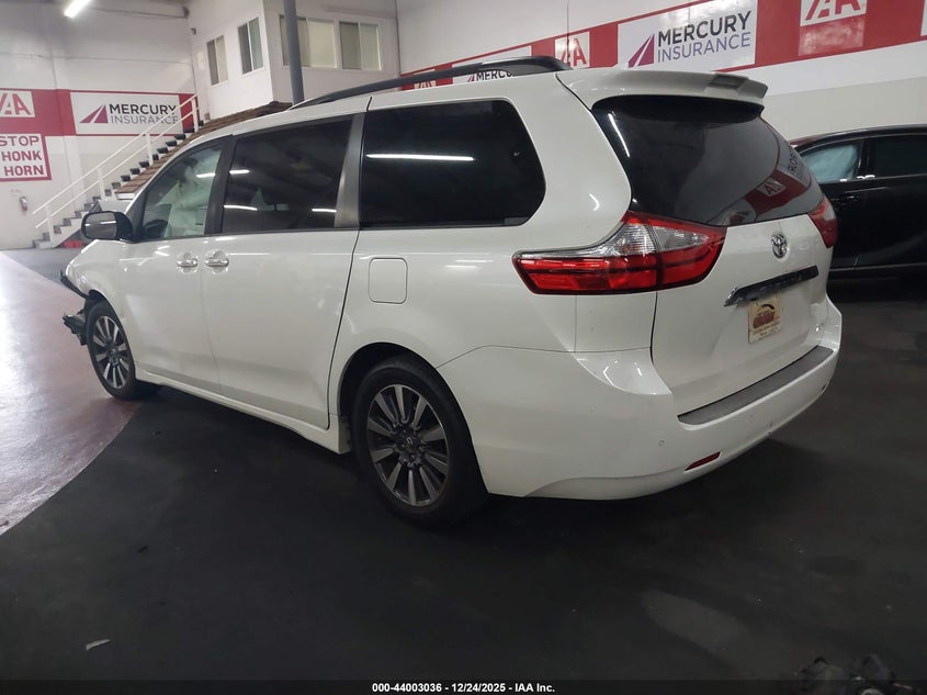 2018 Toyota Sienna VIN 5TDYZ3DC0JS940165 IAAI salvage auction — FRONT END, Salvage Title, sold $3,450 on 2026-07-13 (photo 3)