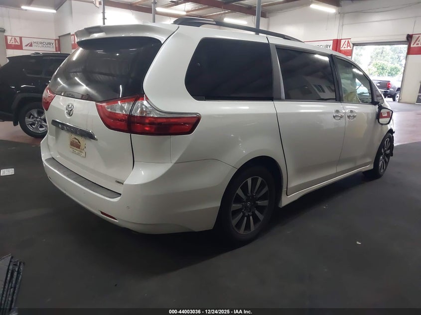 2018 Toyota Sienna VIN 5TDYZ3DC0JS940165 IAAI salvage auction — FRONT END, Salvage Title, sold $3,450 on 2026-07-13 (photo 4)