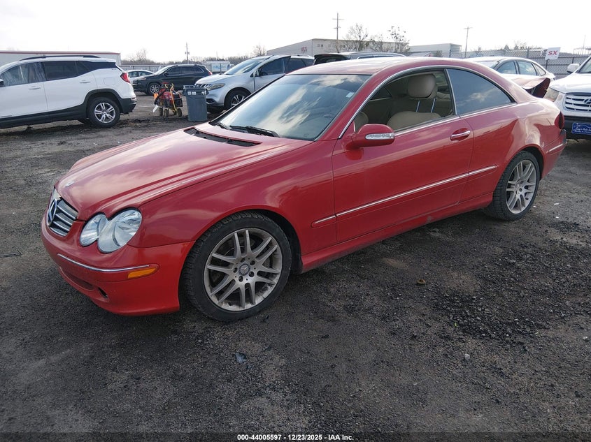 2009 Mercedes-benz Clk-klasse VIN WDBTJ56H59F268152 IAAI salvage auction — LEFT REAR, Salvage (Oklahoma), sold $800 on 2026-08-18 (photo 2)