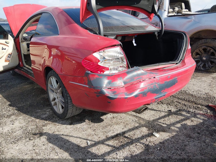 2009 Mercedes-benz Clk-klasse VIN WDBTJ56H59F268152 IAAI salvage auction — LEFT REAR, Salvage (Oklahoma), sold $800 on 2026-08-18 (photo 6)