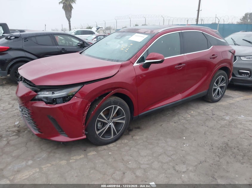 2024 Lexus Rx 350h VIN 2T2BBMCA5RC042435 IAAI salvage auction — Front End, Salvage (California), sold $27,150 on 2026-02-25 (photo 2)