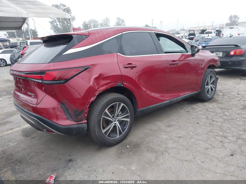 2024 Lexus Rx 350h VIN 2T2BBMCA5RC042435 IAAI salvage auction — Front End, Salvage (California), sold $27,150 on 2026-02-25 (photo 4)