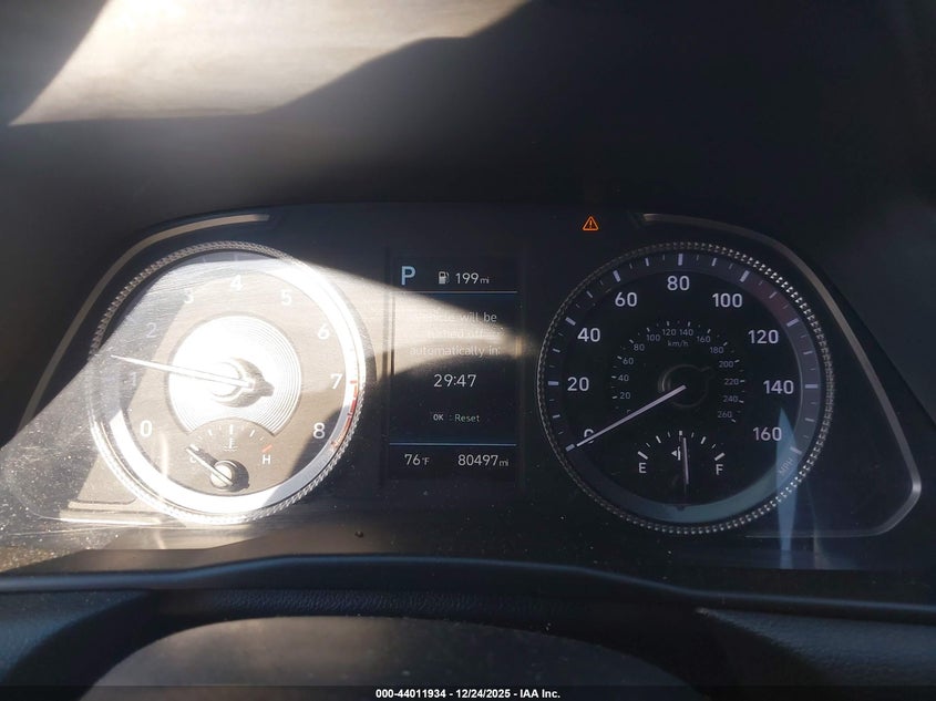 2023 Hyundai Sonata VIN KMHL64JAXPA316130 IAAI salvage auction — LEFT REAR, Salvage Title, sold $2,950 on 2026-07-17 (photo 7)