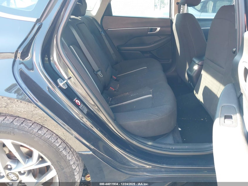 2023 Hyundai Sonata VIN KMHL64JAXPA316130 IAAI salvage auction — LEFT REAR, Salvage Title, sold $2,950 on 2026-07-17 (photo 8)