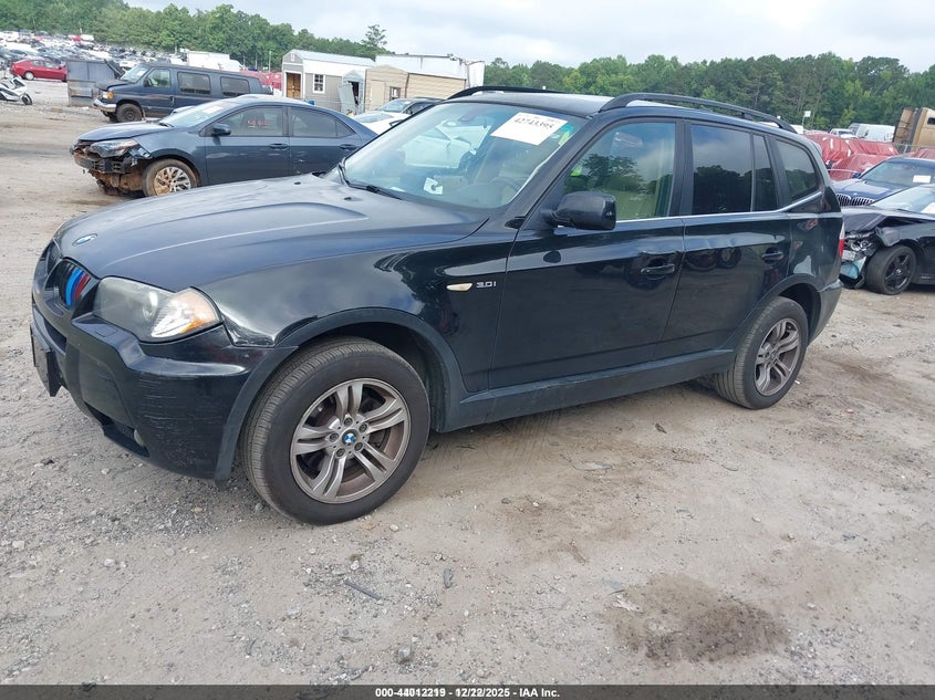 2006 BMW X3 VIN WBXPA93476WG74690 IAAI salvage auction — SIDE, Court Order (Georgia), sold $325 on 2026-07-17 (photo 2)