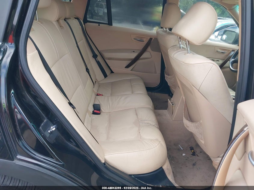2006 BMW X3 VIN WBXPA93476WG74690 IAAI salvage auction — SIDE, Court Order (Georgia), sold $325 on 2026-07-17 (photo 8)